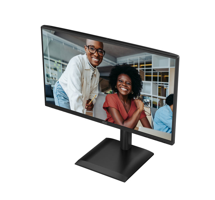 AOC E4 24E4CV, 60.5 cm (23.8"), 1920 x 1080 pixels, Full HD, LED, 4 ms, Black