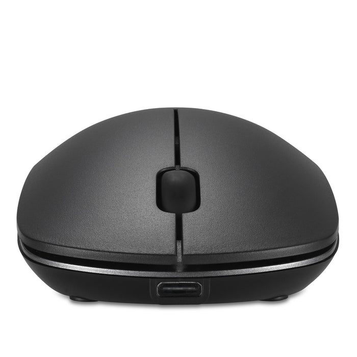 Kensington MY230 EQ Rechargeable Mouse – Wireless – Midsize, RF Wireless + Bluetooth, Black