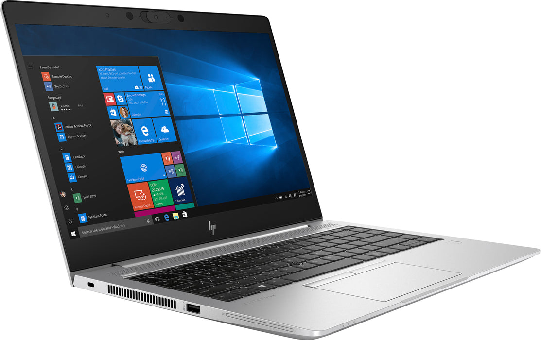 HP EliteBook 745 G6, AMD Ryzen™ 7 PRO, 2.3 GHz, 35.6 cm (14"), 1920 x 1080 pixels, 8 GB, 256 GB