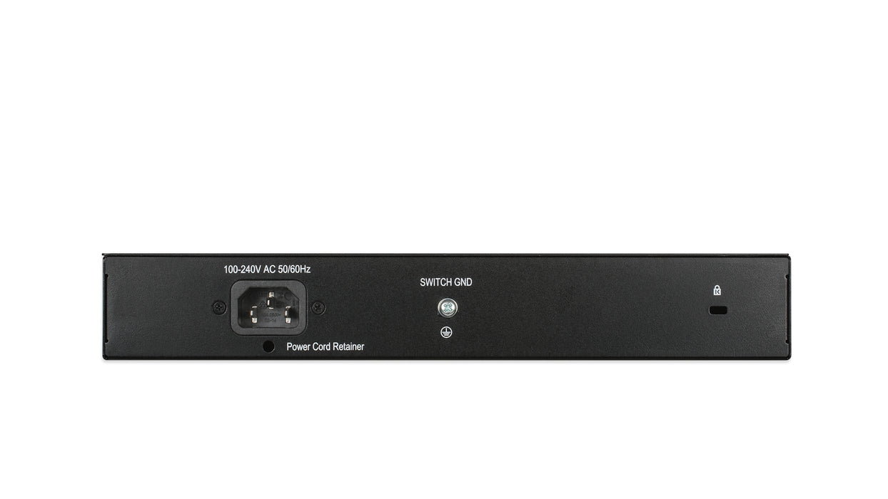D-Link 10-Port Gigabit PoE Unmanaged Switch, Unmanaged, Gigabit Ethernet (10/100/1000), Full duplex, Power over Ethernet (PoE), Rack mounting, 1U