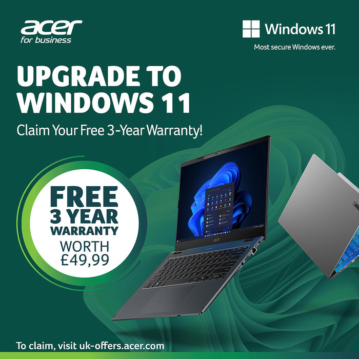 Acer TravelMate P2 (TMP214-55-G2-TCO) Intel i5-1335U, 8GB, 256GB SSD, 14" WUXGA, Win11Pro Notebook, Intel® Core™ i5, 35.6 cm (14"), 1920 x 1200 pixels, 8 GB, 256 GB, Windows 11 Pro