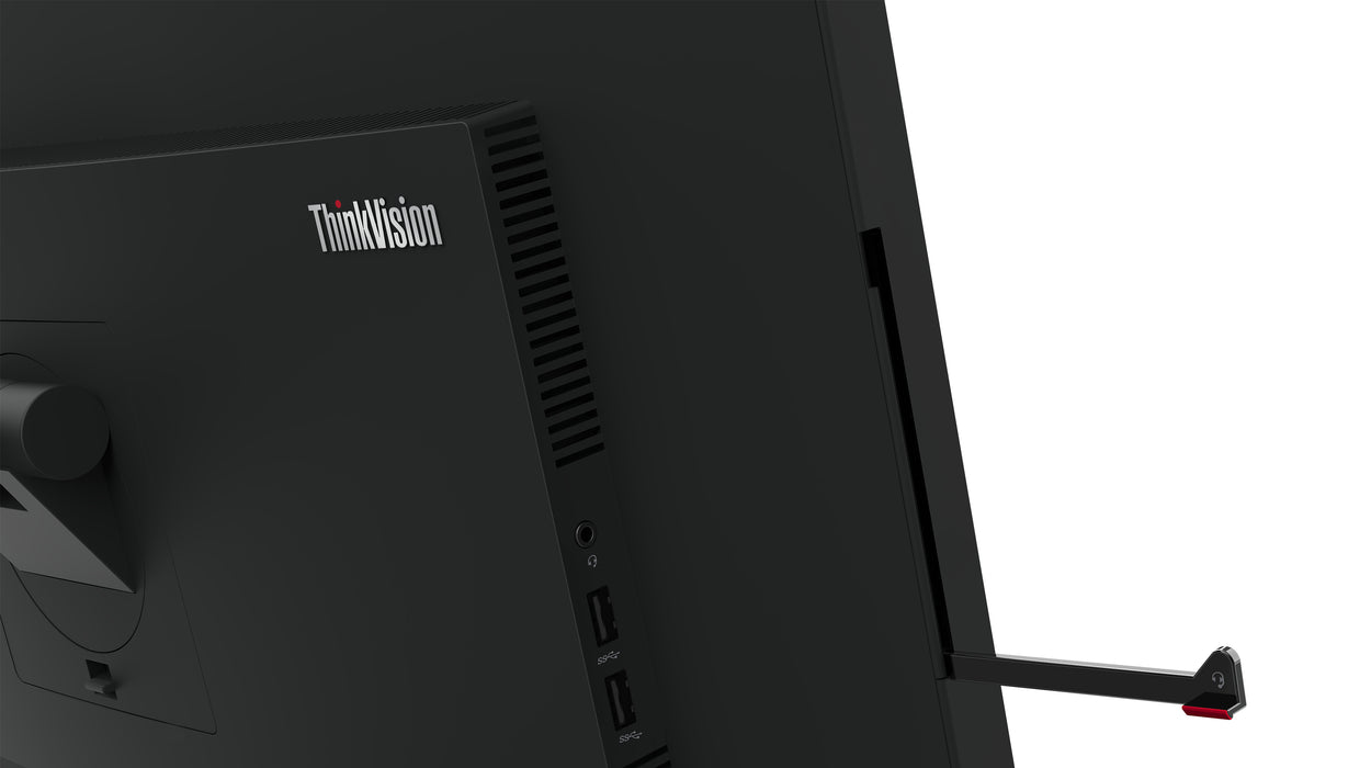Lenovo ThinkVision T24mv-30 Monitor, 60.5 cm (23.8"), 1920 x 1080 pixels, Full HD, LED, 6 ms, Black