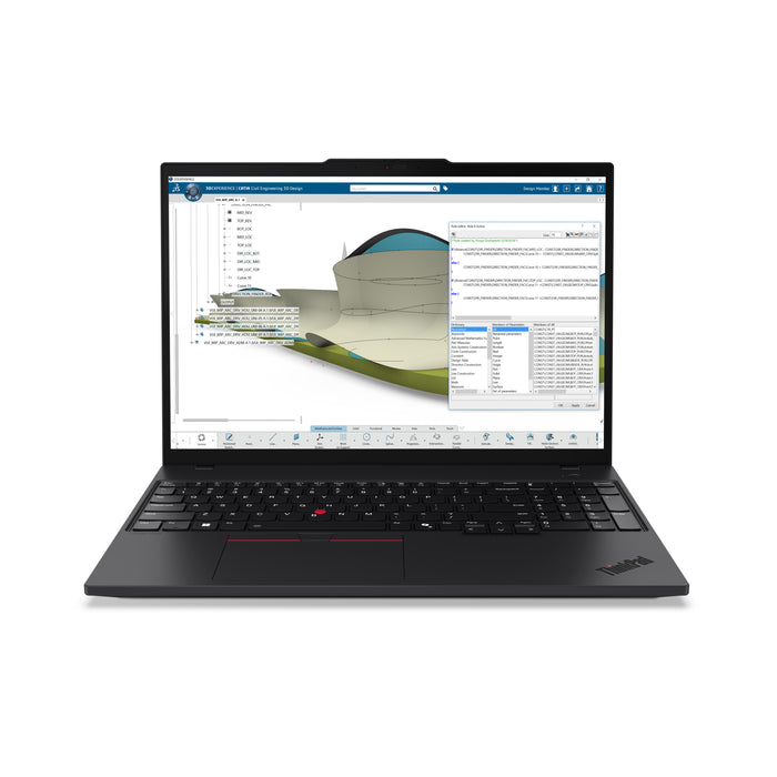 Lenovo ThinkPad P16s Gen 4 (AMD) Copilot+ PC, AMD Ryzen AI 7, 2 GHz, 40.6 cm (16"), 1920 x 1200 pixels, 16 GB, 512 GB