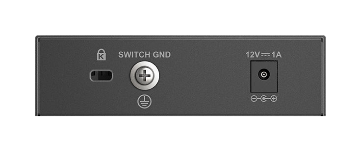 D-Link 5-Port Multi-Gigabit Unmanaged Switch, Unmanaged, 2.5G Ethernet (100/1000/2500), Rack mounting, Desktop