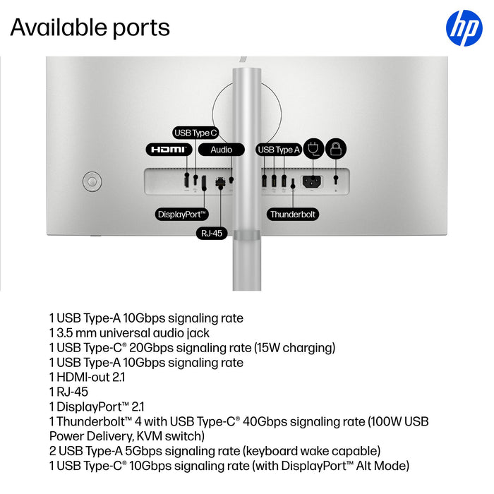 HP EliteStudio 8 All-in-One G1i 23.8 inch Desktop AI PC, 60.5 cm (23.8"), Full HD, Intel Core Ultra 7, 24 GB, Windows 11 Pro, Silver