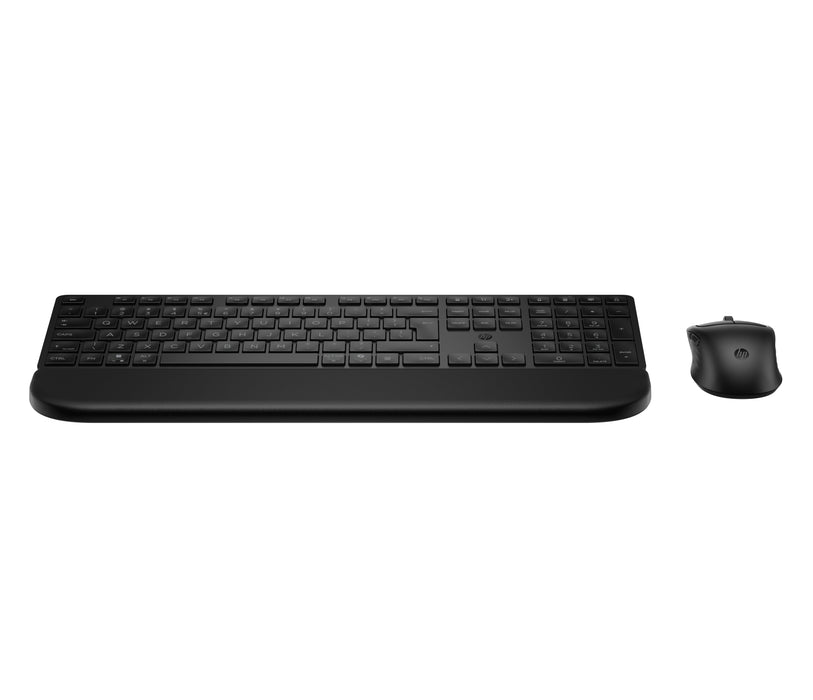 HP Multi-Device Dual-Mode Mouse and Keyboard Combo with Palm Rest 585C, Black, Mouse included