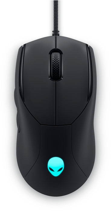 Alienware AW320M, Ambidextrous, Optical, USB Type-A, 3200 DPI, Black