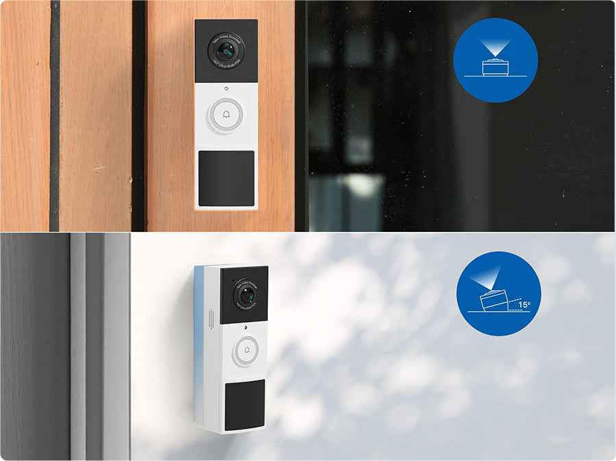 TP-Link Tapo Video Doorbell Camera, Black, White, IP65, 150°, IR, Wall, Tapo Care Cloud Storage Services