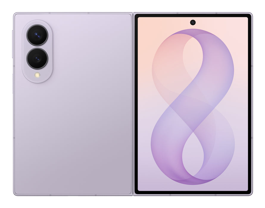 Samsung Galaxy Z Fold8 , 19.3 cm (7.6"), 1848 x 2448 pixels, 12 GB, 512 GB, 50 MP, Lavender