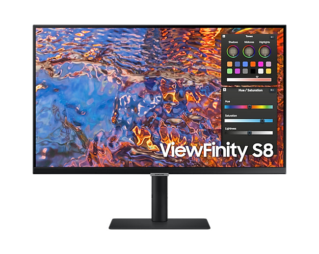 Samsung LS27B800PXP, 68.6 cm (27"), 3840 x 2160 pixels, 4K Ultra HD, LED, 5 ms, Black