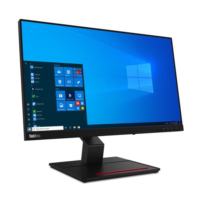 Lenovo ThinkVision T24t-20 60.5 cm (23.8") 1920 x 1080 pixels Full HD LED Touchscreen, 60.5 cm (23.8"), 1920 x 1080 pixels, Full HD, LED, 6 ms, Black