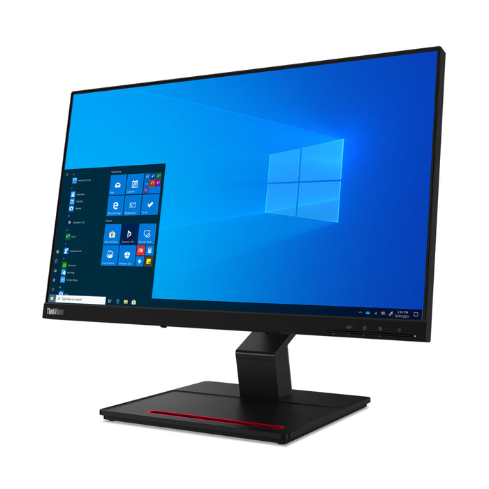 Lenovo ThinkVision T24t-20 60.5 cm (23.8") 1920 x 1080 pixels Full HD LED Touchscreen, 60.5 cm (23.8"), 1920 x 1080 pixels, Full HD, LED, 6 ms, Black