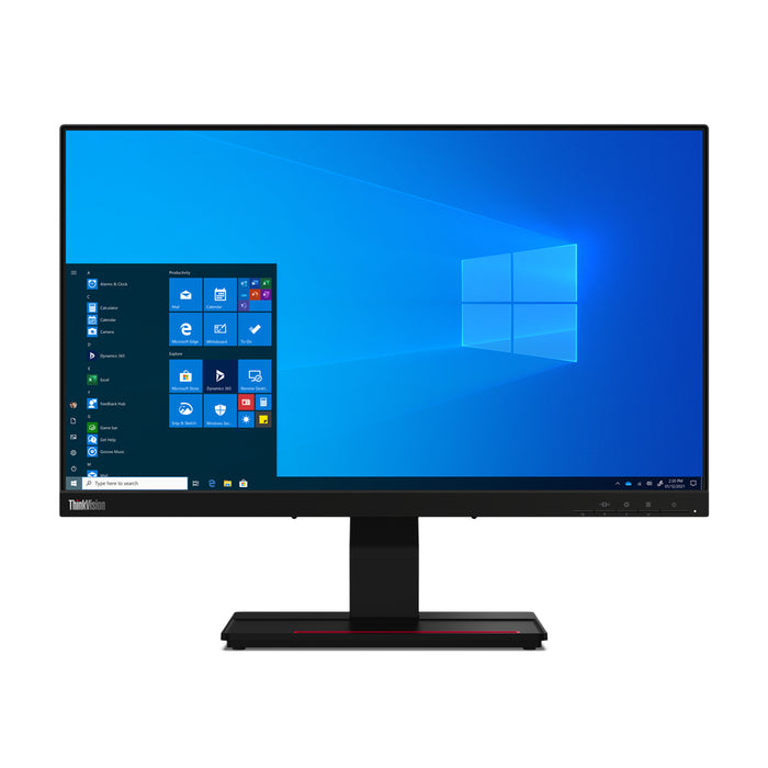 Lenovo ThinkVision T24t-20 60.5 cm (23.8") 1920 x 1080 pixels Full HD LED Touchscreen, 60.5 cm (23.8"), 1920 x 1080 pixels, Full HD, LED, 6 ms, Black