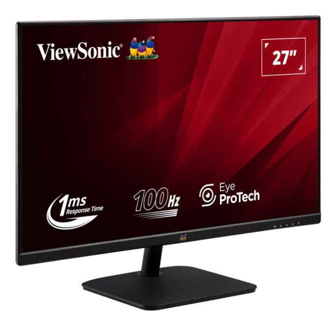 Viewsonic VA2732-H-2, 68.6 cm (27"), 1920 x 1080 pixels, Full HD, LED, 1 ms, Black
