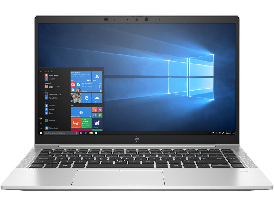 HP EliteBook 840 G7, Intel® Core™ i5, 1.6 GHz, 35.6 cm (14"), 8 GB, 256 GB, Windows 10 Pro