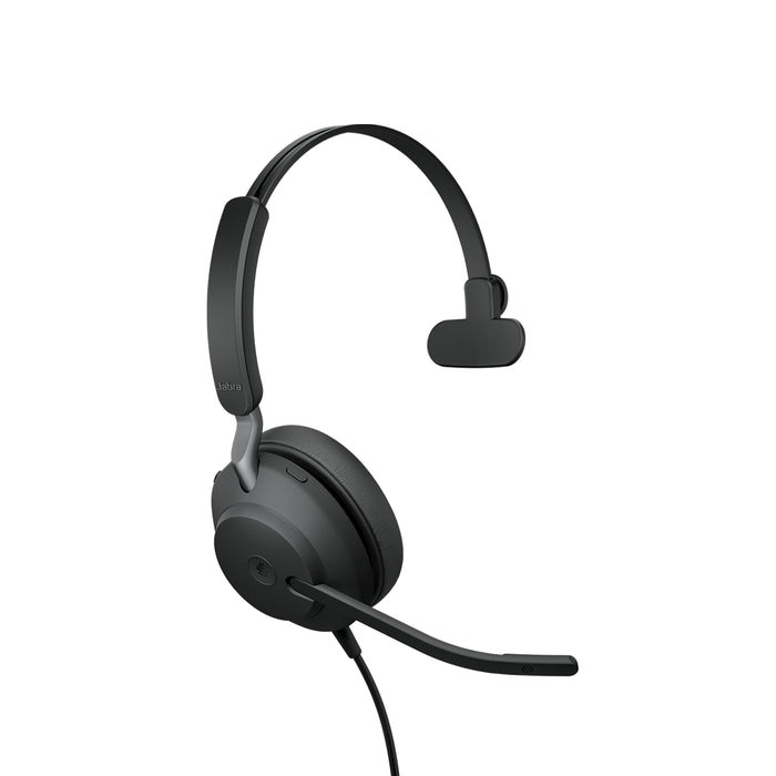 Jabra Evolve2 40 SE, Wired, 20 - 20000 Hz, Office/Call center, 113 g, Headset, Black