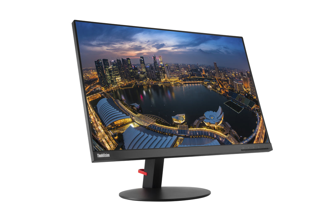 Lenovo ThinkVision T24d, 61 cm (24"), 1920 x 1200 pixels, WUXGA, LED, 7 ms, Black