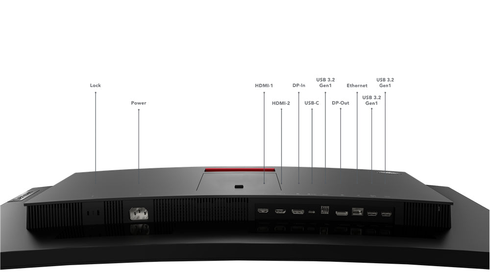 Lenovo ThinkVision P34w-20, 86.7 cm (34.1"), 3440 x 1440 pixels, Wide Quad HD, LED, 6 ms, Black