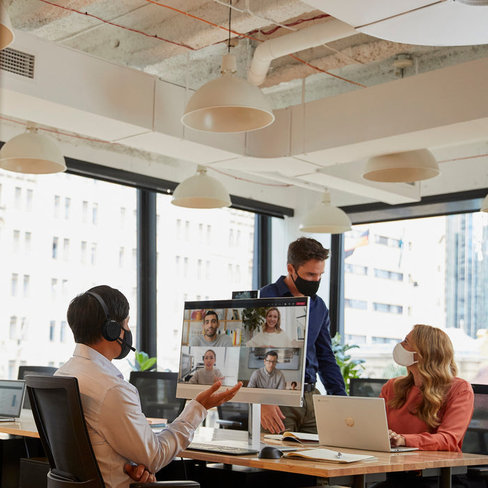 HP EliteOne 800 G8 27, 68.6 cm (27"), Quad HD, Intel® Core™ i5, 8 GB, 256 GB, Windows 10 Pro