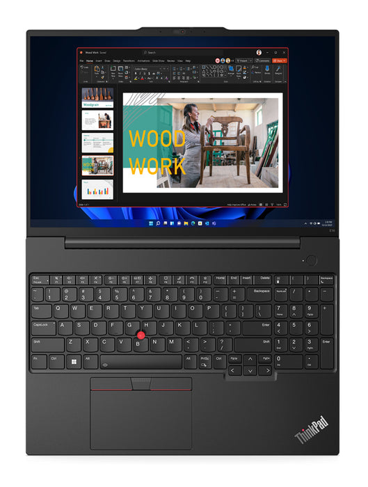 Lenovo ThinkPad E16 Gen 1 (AMD), AMD Ryzen™ 7, 2 GHz, 40.6 cm (16"), 1920 x 1200 pixels, 16 GB, 512 GB