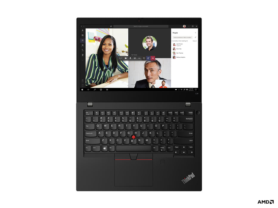 Lenovo ThinkPad L14, AMD Ryzen™ 5 PRO, 2.3 GHz, 35.6 cm (14"), 1920 x 1080 pixels, 8 GB, 512 GB