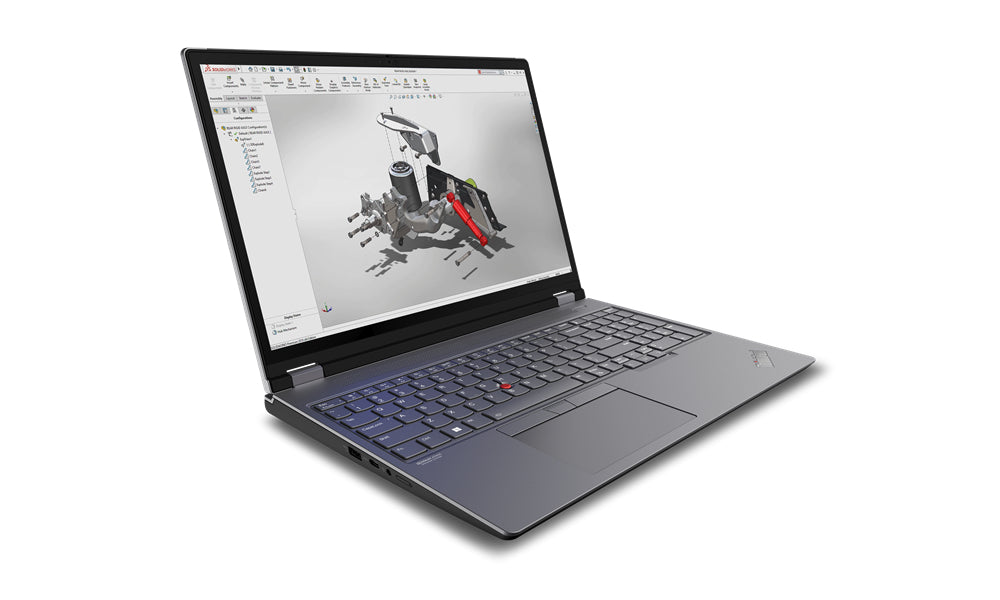 Lenovo ThinkPad P16 Gen 2, Intel® Core™ i7, 40.6 cm (16"), 2560 x 1600 pixels, 16 GB, 512 GB, Windows 11 Pro