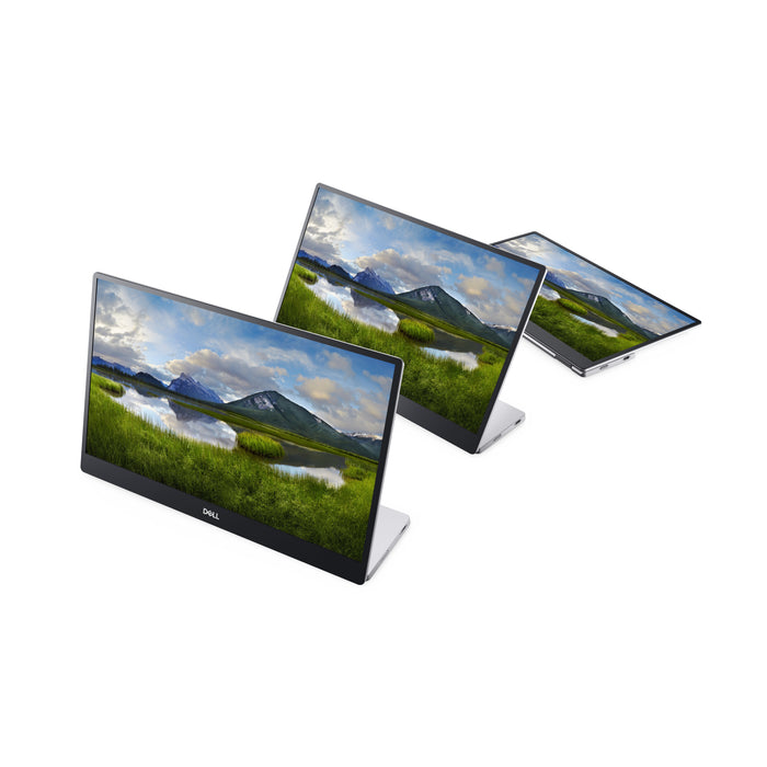 DELL P Series 14 Portable Monitor - P1424H, 35.6 cm (14"), 1920 x 1080 pixels, Full HD, LCD, 6 ms, Grey