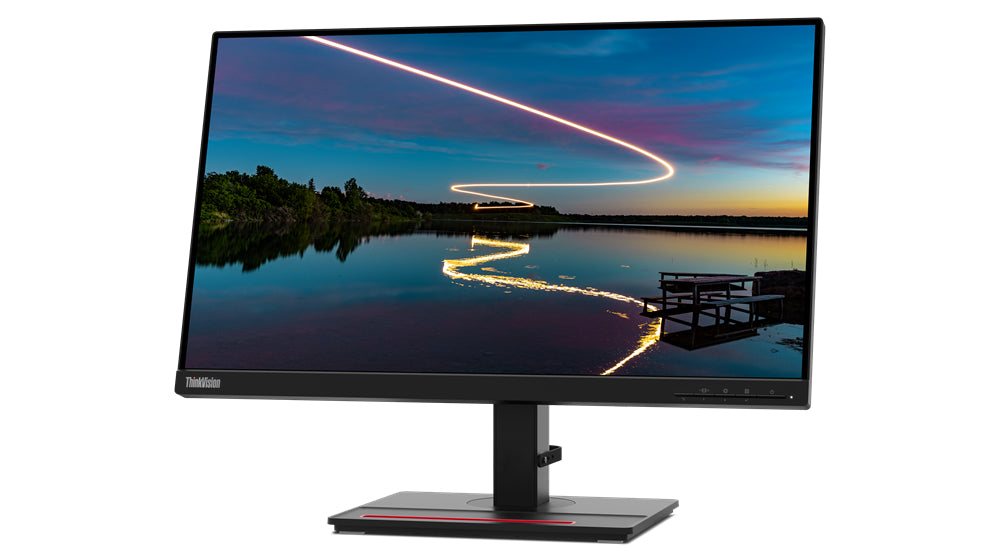 Lenovo ThinkVision T24m-20, 60.5 cm (23.8"), 1920 x 1080 pixels, Full HD, LED, 6 ms, Black