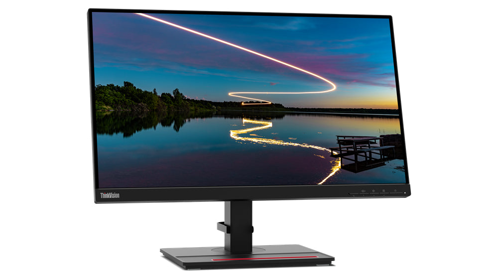 Lenovo ThinkVision T24m-20, 60.5 cm (23.8"), 1920 x 1080 pixels, Full HD, LED, 6 ms, Black