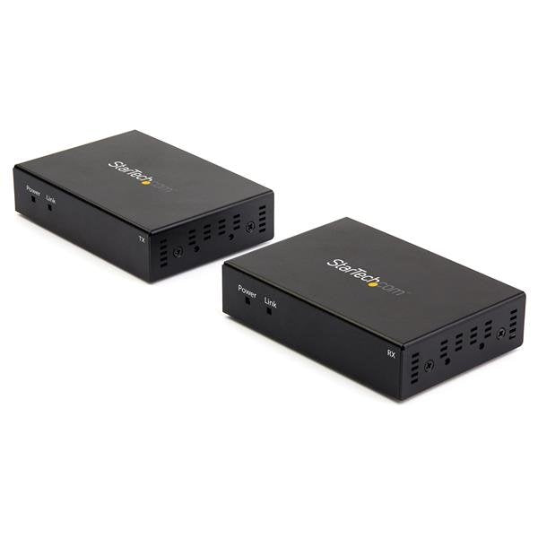 StarTech.com HDMI over CAT6 Extender - 4K 60Hz - 330 ft. (100 m) - TAA, 3840 x 2160 pixels, AV transmitter & receiver, 140 m, Wired, Black, HDCP