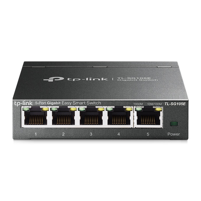 TP-Link TL-SG105E, Managed, L2, Gigabit Ethernet (10/100/1000)