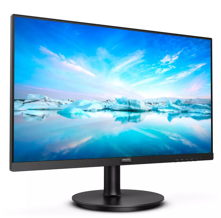 Philips V Line 222V8LA/00, 54.6 cm (21.5"), 1920 x 1080 pixels, Full HD, LCD, 4 ms, Black