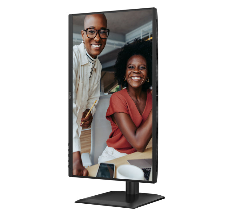 AOC E4 24E4CV, 60.5 cm (23.8"), 1920 x 1080 pixels, Full HD, LED, 4 ms, Black
