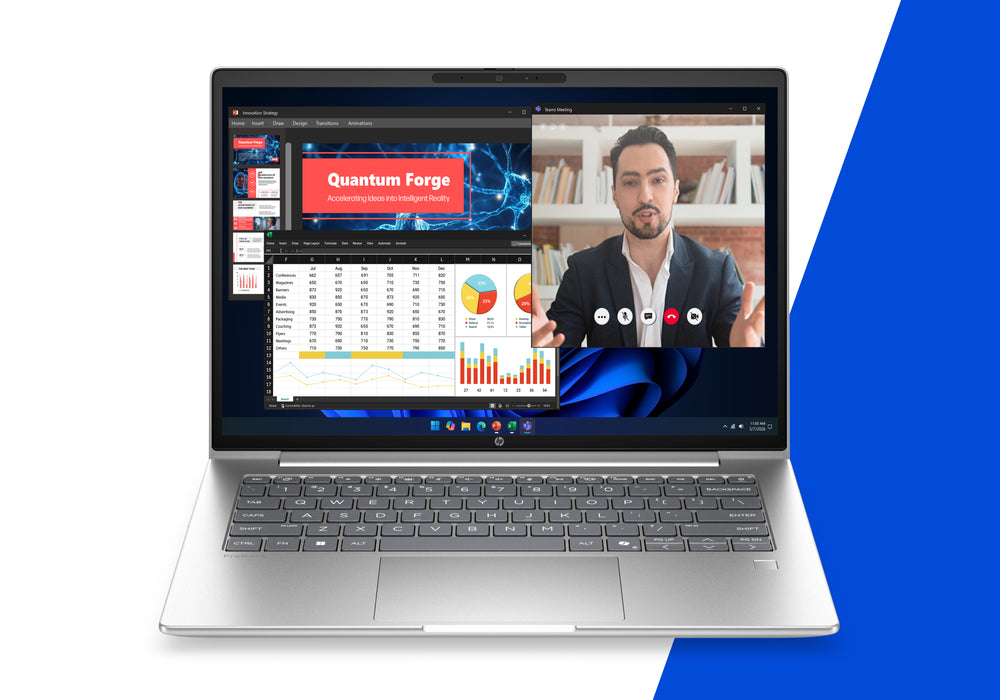 HP ProBook 4 G2i 14 AI PC, Intel Core 7, 1.5 GHz, 35.6 cm (14"), 1920 x 1200 pixels, 16 GB, 512 GB