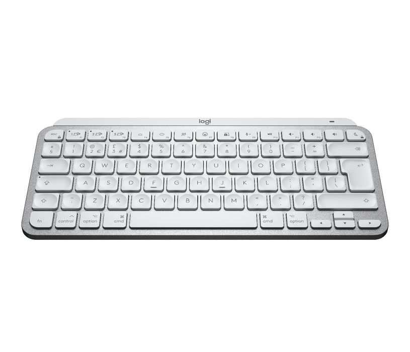 Logitech MX Keys Mini For Mac Minimalist Wireless Illuminated Keyboard, Wireless, Bluetooth, Scissor key switch, QWERTY, LED, Grey