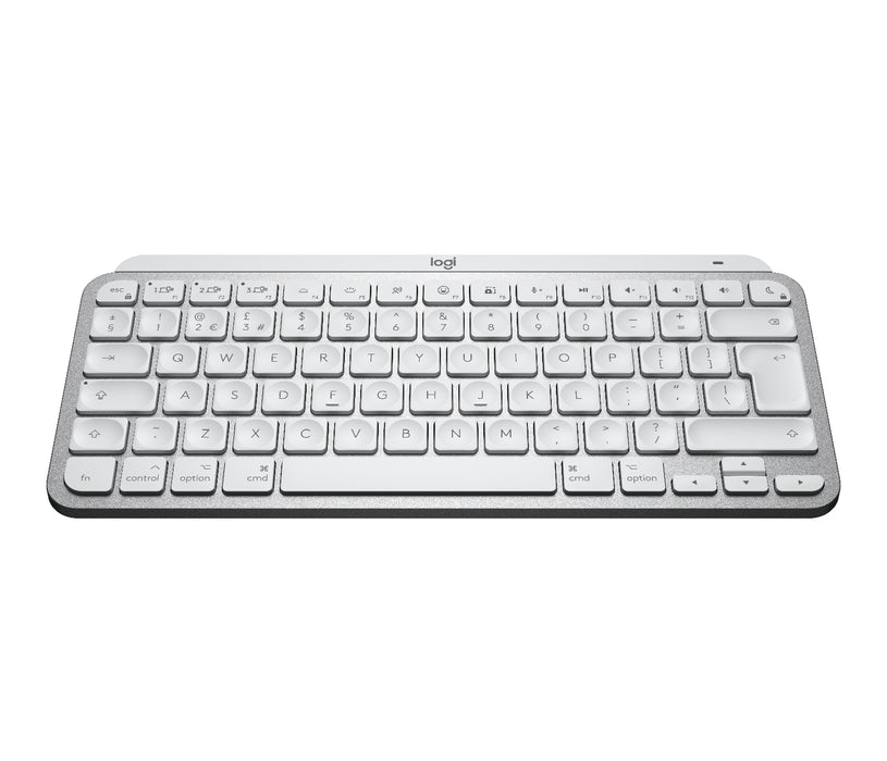 Logitech MX Keys Mini For Mac Minimalist Wireless Illuminated Keyboard, Mini, Bluetooth, Scissor key switch, QWERTY, LED, Grey