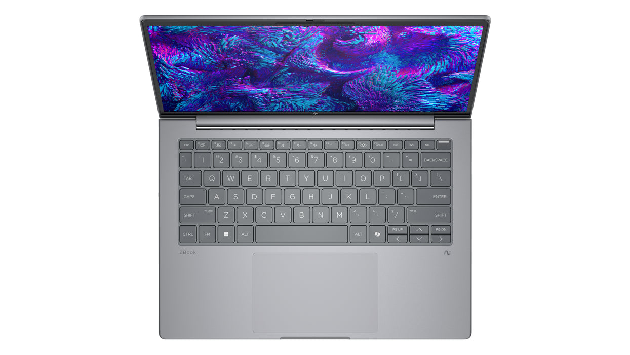 HP ZBook 8 G1i, Intel Core Ultra 7, 35.6 cm (14"), 1920 x 1200 pixels, 32 GB, 512 GB, Windows 11 Pro