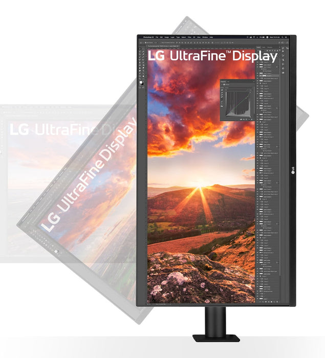 LG 32UN880K-B.AEK, 80 cm (31.5"), 3840 x 2160 pixels, 4K Ultra HD, LCD, 5 ms, Black