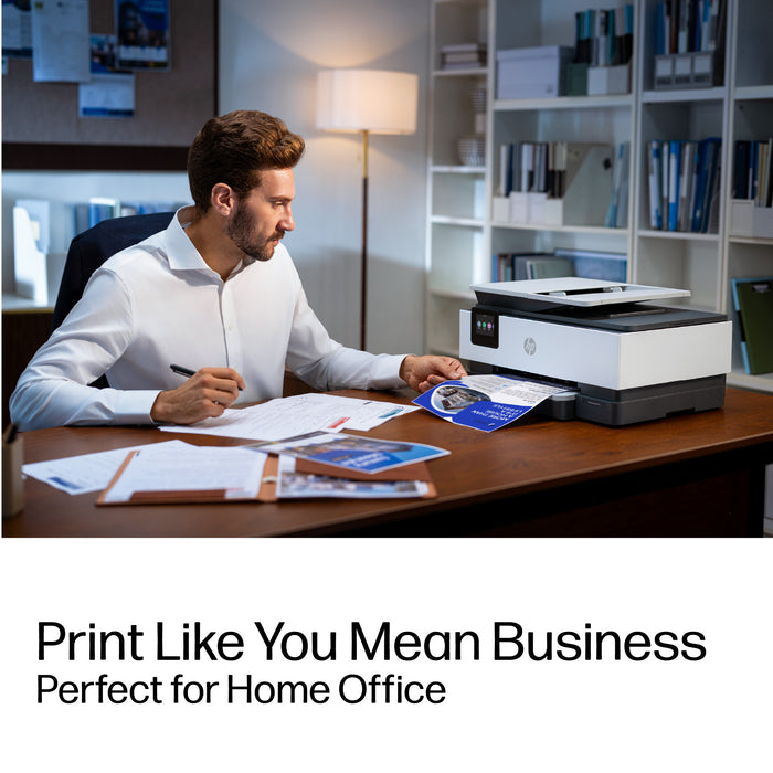 HP OfficeJet Pro 8132e Wireless All-in-One Color Printer, Instant Ink; Two-sided printing, Thermal inkjet, Colour printing, 4800 x 1200 DPI, A4, Direct printing, Grey