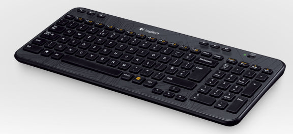 Logitech Wireless Keyboard K360, Wireless, RF Wireless, QWERTY, Black