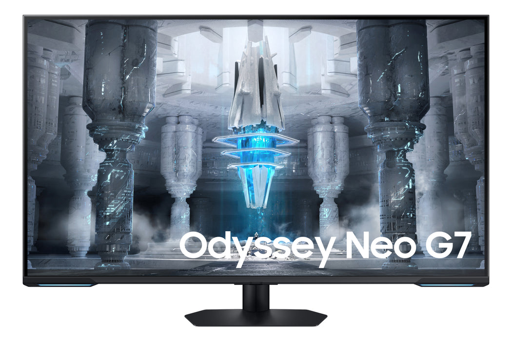 Samsung 43" G70C UHD, Mini-LED, Smart 144Hz Odyssey Gaming Monitor, 109.2 cm (43"), 3840 x 2160 pixels, 4K Ultra HD, LED, 1 ms, White