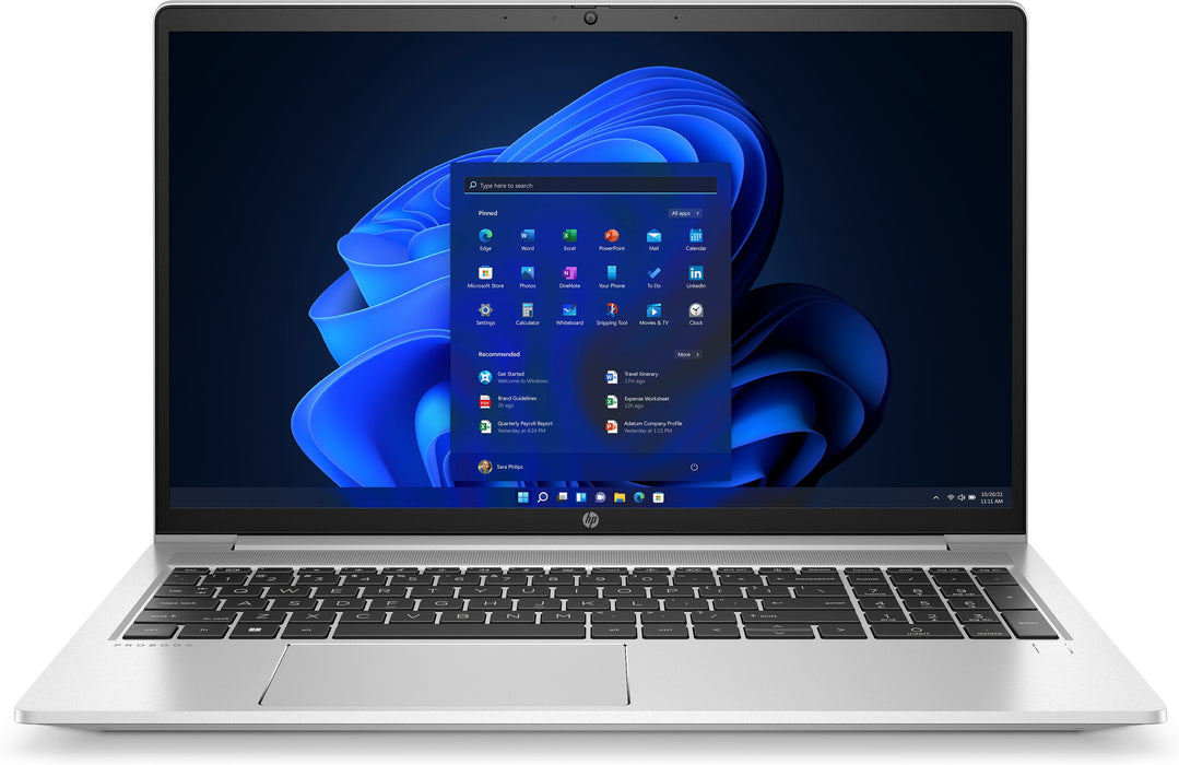 HP ProBook 455 G8, AMD Ryzen™ 7, 39.6 cm (15.6"), 1920 x 1080 pixels, 8 GB, 256 GB, Windows 10 Pro