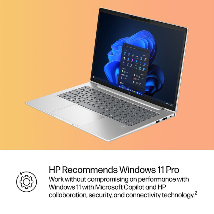 HP EliteBook 6 G1i AI, Intel Core Ultra 5, 35.6 cm (14"), 1920 x 1200 pixels, 16 GB, 512 GB, Windows 11 Pro