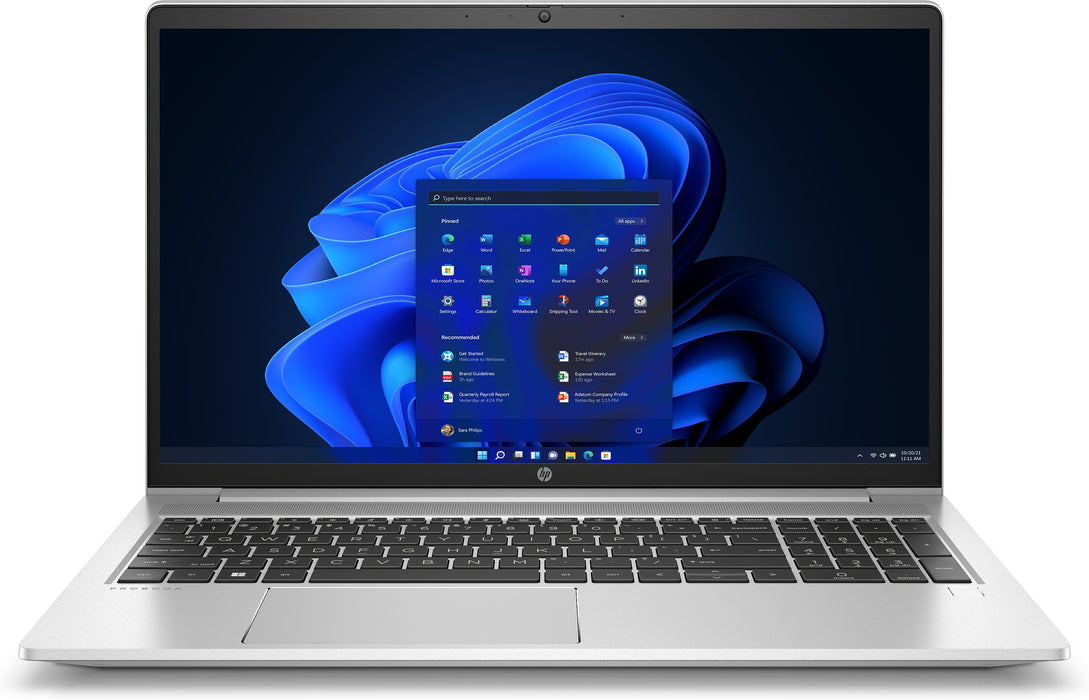 HP ProBook 455 G9, AMD Ryzen™ 5, 2.3 GHz, 39.6 cm (15.6"), 1920 x 1080 pixels, 16 GB, 512 GB