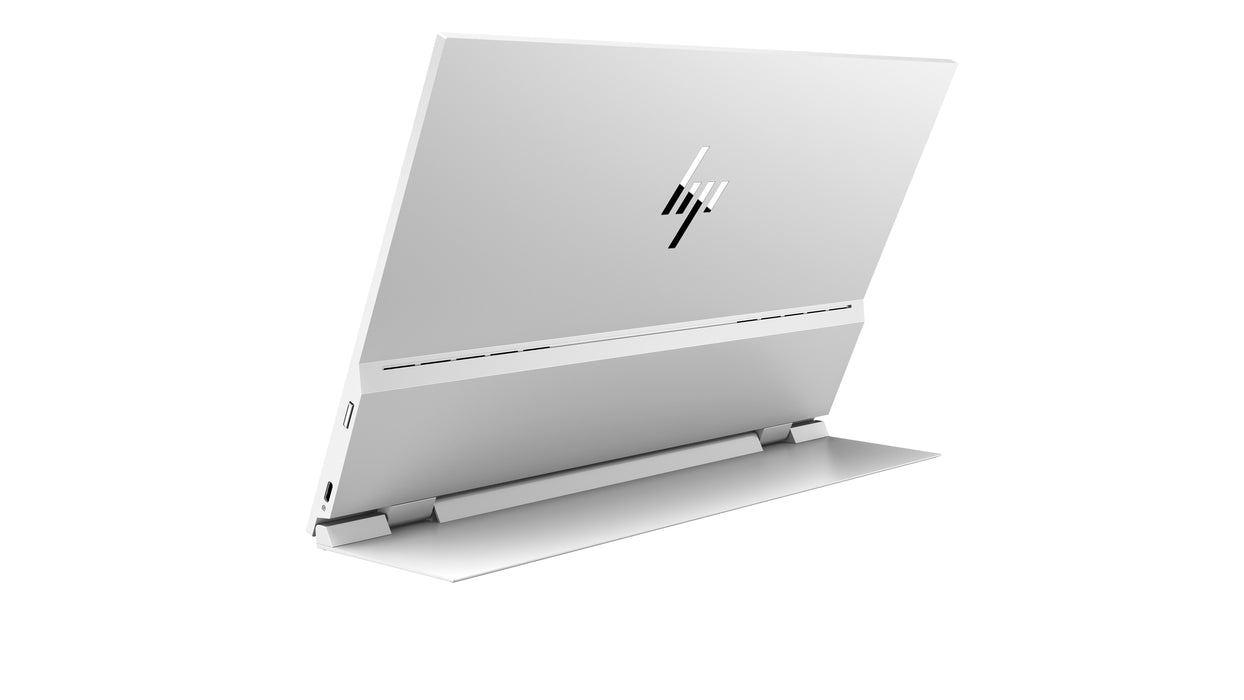 HP E-Series E14 G4 Portable Monitor, 35.6 cm (14"), 1920 x 1080 pixels, Full HD, LCD, 5 ms, Silver