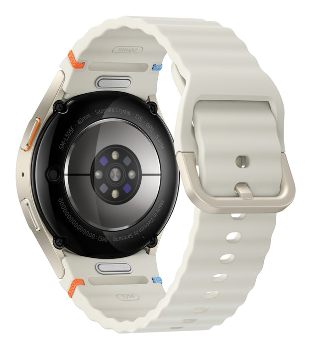 Samsung Galaxy Watch7 LTE (40mm), 3.3 cm (1.3"), AMOLED, Touchscreen, 32 GB, GPS (satellite), 28.8 g