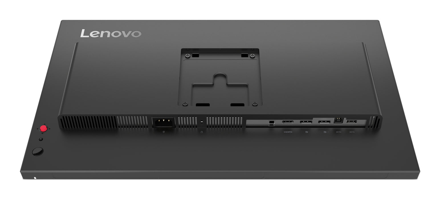 Lenovo ThinkVision P24Q-40 Monitor, 60.5 cm (23.8"), 2560 x 1440 pixels, Wide Quad HD, LED, 6 ms, Black