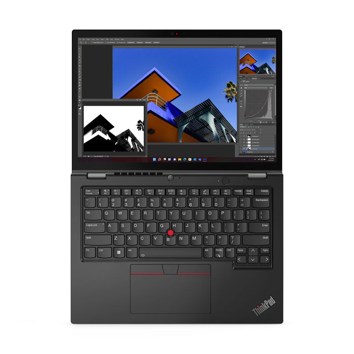 Lenovo ThinkPad L13 Yoga Gen 4 (Intel), Intel® Core™ i5, 33.8 cm (13.3"), 1920 x 1200 pixels, 8 GB, 256 GB, Windows 11 Pro
