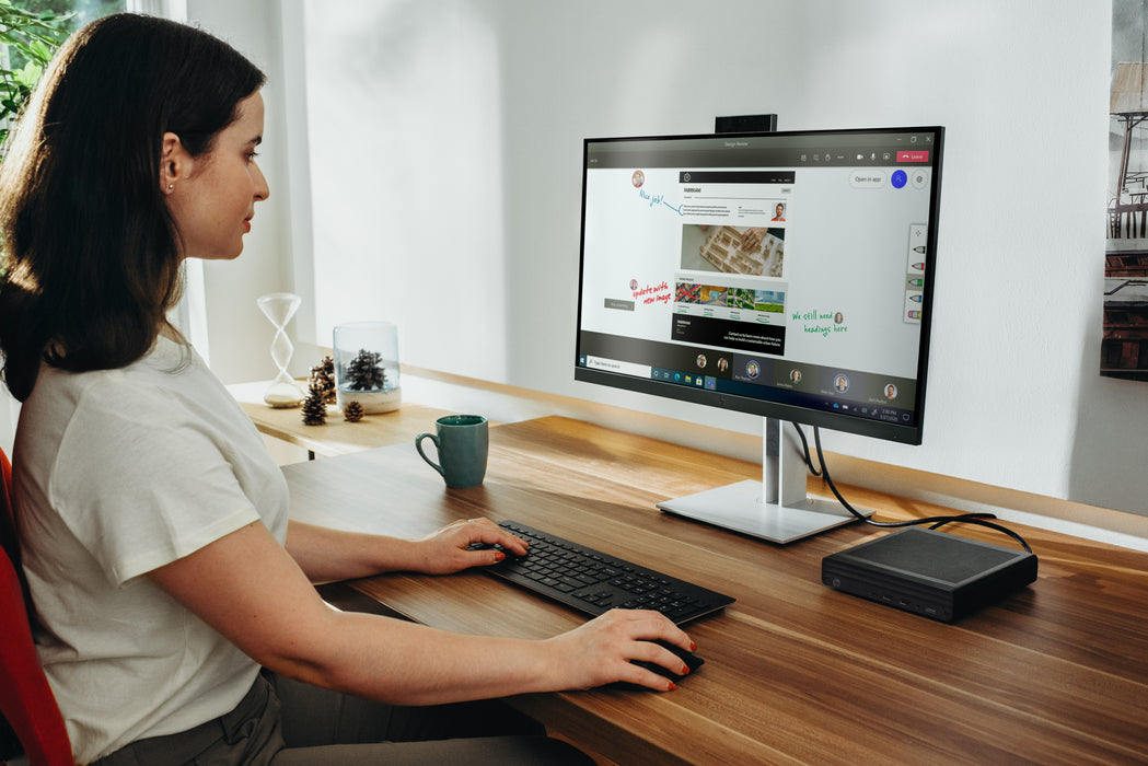 HP EliteDesk G6, 2 GHz, Intel® Core™ i7, i7-10700T, 8 GB, 256 GB, Windows 11 Pro