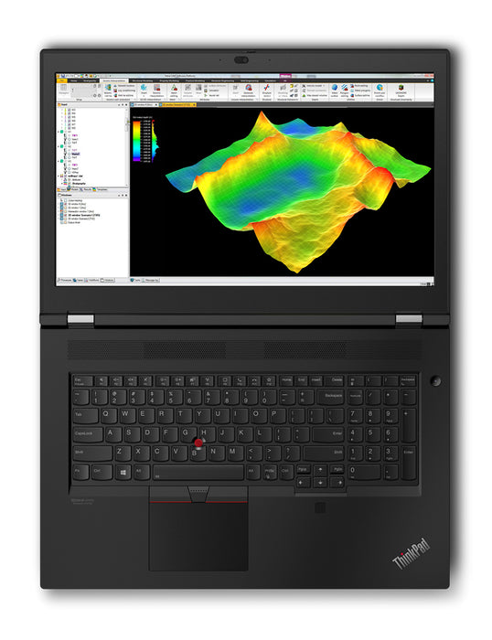 Lenovo ThinkPad P17 Gen 1, Intel® Core™ i9, 2.4 GHz, 43.9 cm (17.3"), 3840 x 2160 pixels, 32 GB, 1 TB